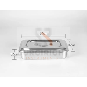Bandeja de instrumentos médicos Caja de instrumentos quirúrgicos de desinfección de acero inoxidable Caja de esterilización BY Surgiright Instruments - Product Image 3