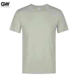 Camiseta de manga corta para hombre, tela de punto transpirable de secado rápido de 160g para camiseta de Fitness al aire libre - Product Image 1