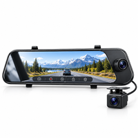 Caméra de tableau de bord 4K double objectif avec GPS et Wi-Fi, vision nocturne, moniteur de stationnement avant et arrière pour voiture - Vente en gros