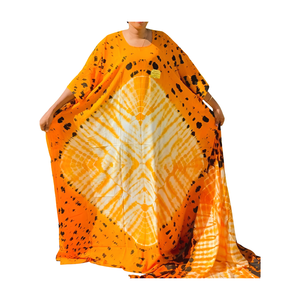 Premium Quality Unique Design Cotton <b>Kaftan</b> Lightweight Vintage Indian Manufacturer Elegant Breathable Soft Chiffon Autumn Back - Product Image 4