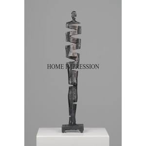 Escultura de acentos decorativos para el hogar de diseñador de figura humana fundida de aluminio de aspecto maravilloso de proveedor indio a un precio impresionante - Product Image 5