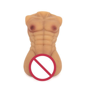Fitness Coach <span class=keywords><strong>Mini</strong></span> Mannelijk Lichaam Torso Liefde Pop Seksspeeltje Voor Vrouwen Borst Sexy Butt Effen Kneedbare Anale Seks - Product Image 2