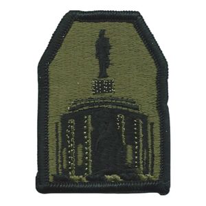 Maschinen stickerei Abzeichen Patches Etiketten Massa chusetts NCO Academy mit Star Subdued Embroidered US Forces Schulter ärmel - Product Image 3