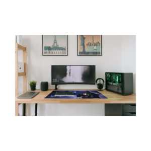 Alfombrilla de Ratón/Teclado XL Wednesday, Antideslizante, Personalizable, con Calefacción, Transferencia de Calor Anime, Compatible con Carga Inalámbrica para PC - Product Image 1