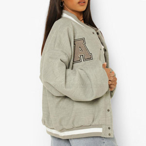 Concevez votre propre femmes Lettermen vestes haute qualité Made femmes Lettermen vestes bas quantité minimale de commande femmes Lettermen vestes - Product Image 5