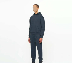 Nouvelle mode 2026, vêtements de sport en pur coton, jogging pour homme, ensemble de sweat-shirts à capuche surdimensionnés de luxe, unisexe - Product Image 2