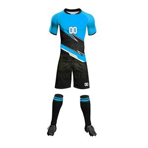Uniformes de Fútbol Unisex Personalizados, Ropa Deportiva de Entrenamiento Económica, Camisetas con Corte Automatizado, Conjunto de Jersey, Ropa Deportiva para Adultos, 100% Poliéster - Product Image 5
