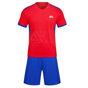 Uniforme de Fútbol para Hombre, Talla Grande, Transpirable, de Alta Calidad, Personalizable, 100% Poliéster, Sostenible, al por Mayor - Product Image 1