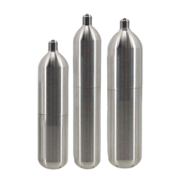 Cartuchos de Gas CO2 de 33g de Alta Presión (69 bar) para Dispositivos Neumáticos Accionados por Aire, CO2 de Grado Alimenticio (99.99% de Pureza) CE