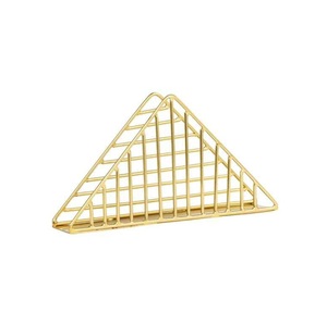 Elegant wire frame metal <b>tissue</b> <b>holder</b> for home <b>kitchen</b> and bathroom with sleek handcrafted durable and modern design - Product Image 5