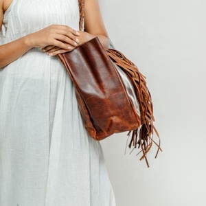 Bolsos de mano de cuero con estampado de animales de alta calidad hechos a mano para mujer, bolsos de compras minimalistas de cuero genuino 100% de lujo - Product Image 4