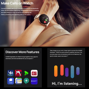 2024 Huawei Smartwatch B5-536, Carregamento sem fio, Monitor de apneia do sono, GPS, Relógio inteligente com fones de ouvido, Relojes Smart Watch - Product Image 4