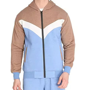 100% coton polaire recadrée sweats à capuche pour hommes soleil fané goutte épaule en détresse acide lavé fermeture à glissière bases sweats à capuche - Product Image 1