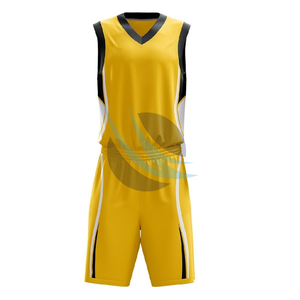 Nuevo diseño personalizado al por mayor conjunto de uniforme de baloncesto para hombres sublimación secado rápido Jersey y pantalones cortos Teamwear OEM uniforme de baloncesto - Product Image 1