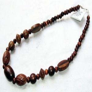 Vente chaude dernier collier en bois d'acacia pour les femmes nouveau Design chaîne de brin pour la fête de fiançailles de mariage bijoux chrétiens - Product Image 5