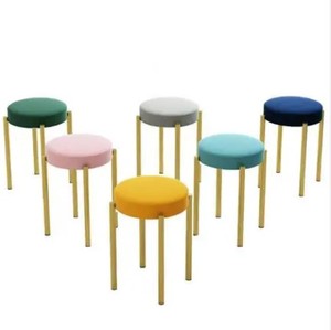 Tabouret en bois pouf pour la maison moderne accessoires de salon tabouret chaise et tabouret faits à la main personnalisés - Product Image 3