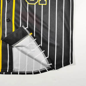 2025 nouvel uniforme de Baseball imprimé par sublimation personnalisée pour les jeunes maillot de Baseball OEM uniforme de Baseball de bonne qualité pour hommes - Product Image 5