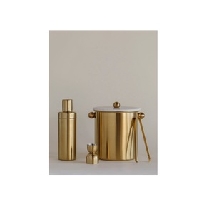 Best-Selling Modern Double-Walled Stainless Steel 5L Ice <b>Bucket</b> Tongs for Chilling for Champagne Wine Bottle Trending Industry - Product Image 1