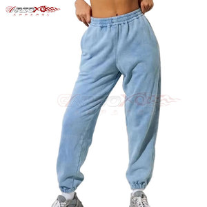 Ensemble de survêtement pour femme en coton délavé, deux pièces, hiver, sweat à capuche et pantalon de jogging taille haute, élégant et respirant - Product Image 5