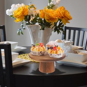 Cupcake Stand Décor Show Rack Plateau À Pain Porte-Fruits Secs Vintage Gâteau Stand Dessert Stands pour Les Fêtes Paniers De Fruits Dessert - Product Image 5