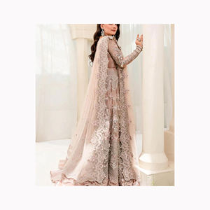 Pantalon Salwar Kameez Palazzo imprimé en coton pur pelouse de haute qualité avec Saroski brodé travail élégant pakistanais Lehenga Choli - Product Image 1