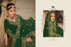 Robe de créateur avec une belle broderie par Fabzone, exportateur en gros - Product Image 5