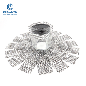 Trong suốt PVC thu nhỏ tay áo ban nhạc con dấu nhiệt thu nhỏ bọc cho bánh sandwich Snack thu nhỏ tay áo nhãn chai thủy tinh - Product Image 2