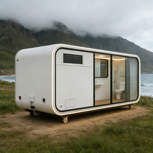 Casa Modular Prefabricada con Estructura de Acero para Complejos Turísticos y <span class=keywords><strong>Alquiler</strong></span> - Product Image 3