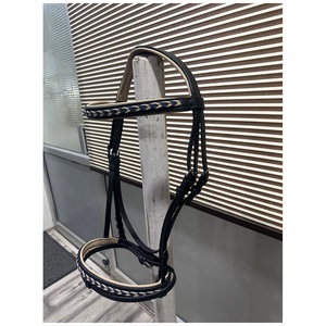 Brida de caballo de cuero de alta calidad más vendida con diseño elegante y nuevo acolchado natural disponible a un precio asequible de la India - Product Image 4