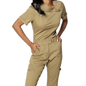 Uniforme de Enfermería de alta calidad para mujer, pantalones de trabajo de uniforme de enfermera de hospital con diseño personalizado, transpirable - Product Image 1