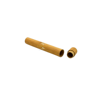 Vietchoice Étui à Fil Dentaire en Bambou, Matériaux en Nylon et Charbon de Bambou, Écologique, Rechargeable, Sans Plastique, Durable, Modèle pour Usage Domestique