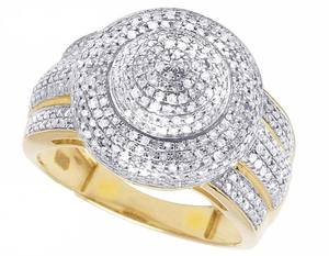 แหวนเพชรโมอิสสีทองแบบทูโทนสีเงิน S925งานหมั้นแหวนแต่งงานสุดเย็นสำหรับสตรีดีไซน์ยอดนิยมจากสหรัฐอเมริกา - Product Image 1