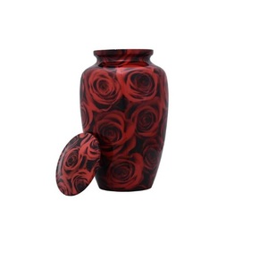 โกศใส่เถ้ากระดูกสำหรับมนุษย์โกศสีน้ำเงินแบบทำมือสีคลาสสิก - Product Image 2