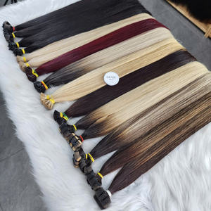 I Tip Extension de cheveux Extensions de cheveux crus vierges vietnamiens de qualité supérieure toutes les couleurs 100% cheveux humains pour les femmes de toutes les longueurs - Product Image 2