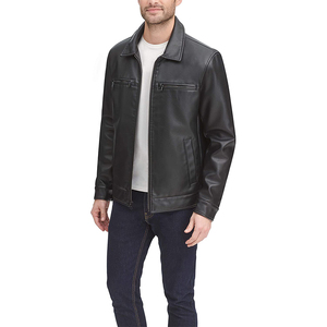 Spandex/Polyester Woven High Quality Bonded Men's Spring Waterproof Breathable Windproof <b>Jacket</b> Front Logo Casual Style - Product Image 5