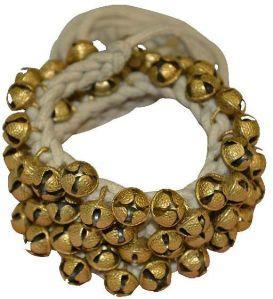100 paire indien fait Kathak danse classique laiton Ghungroo attaché avec corde de coton rituels de danse rythmique à bas prix usine - Product Image 3