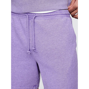 Short pour homme personnalisé de haute qualité en coton éponge française délavé à l'acide délavé Short 100% coton solide motif High Street - Product Image 5