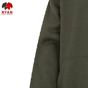 Sweat à capuche pour homme Ryan Pro Gear avec logo personnalisé sur le devant, tissu polaire, poche, design en polyester/coton mélangé, coupe régulière, hiver - Product Image 6