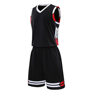 Ensemble d'uniformes de basket-ball personnalisés pour les jeunes Maillot et short d'entraînement à séchage rapide Vêtements de sport d'équipe pour clubs Vêtements de basket-ball - Product Image 1