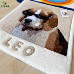 Alfombra de Lana con Temática de Personajes de Anime, Alfombra de Lana Premium Hecha a Mano para Sala de Juegos, Dormitorio Infantil y Decoración Apta para Mascotas - Product Image 3