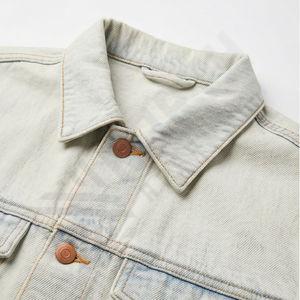 Veste en jean 100% coton de qualité supérieure pour hommes, nouvelle collection 2025, vente chaude, meilleur style, unisexe, mode décontractée, vêtement d'extérieur, matériau durable - Product Image 4