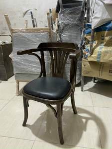 Oficina en casa Hotel Villa Tapicería tradicional Ajustable Natural Sala de estar Sofás Material de madera Sofá moderno Silla - Product Image 5