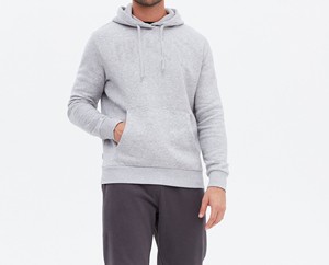 เสื้อฮู้ดผู้ชายประดับเพชรเทียมสำหรับฤดูหนาว ผ้าฝ้ายฟลีซ 100% ระบายอากาศได้ดี น้ำหนักเบา ปรับแต่งได้เต็มที่ สไตล์ไฮสตรีท คุณภาพสูง - Product Image 1