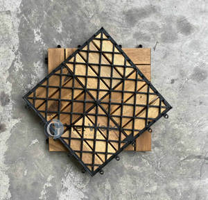 Dalles de terrasse en bois d'acacia vietnamien GV-012A - imperméables, antidérapantes, design contemporain, finition mate - Product Image 6