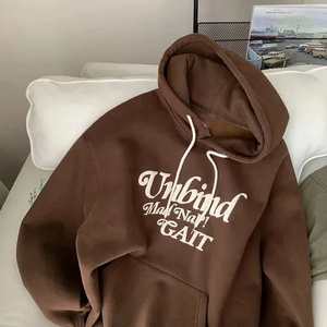 High Quality Hot Selling Men's <b>Hoodies</b> Heavyweight <b>Zip</b>-Up 100% Cotton Oversized Men <b>Hoodies</b> - Product Image 2