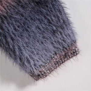 Suéter de Mujer al por Mayor, Personalizado, de Manga Larga, Cálido y Esponjoso, de Punto, para Invierno, 100% Lana, de Alta Calidad y Transpirable - Product Image 3