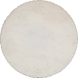 Marbre blanc paresseux susan fabriqué à la main rond rotatif cuisine organisateur paresseux Susan pour cuisine au prix de gros - Product Image 1