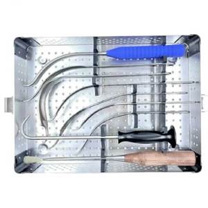 ชุดเครื่องมือผ่าตัดข้อสะโพก 9 ชิ้น เครื่องมือศัลยกรรมกระดูกและข้อ สแตนเลสสตีล ทนทาน ปรับได้ หน้าจอสัมผัส เป็นมิตรกับสิ่งแวดล้อม - Product Image 1