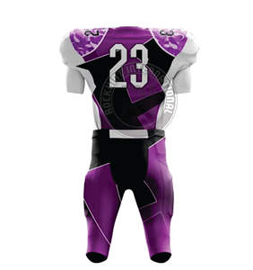 Ensemble de maillot et de pantalon de football américain de qualité supérieure pour hommes, vêtements de sport respirants pour l'entraînement, les matchs et les jeux - Product Image 4