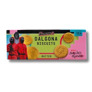 Dalgona บิสกิตข้าวสาลีเกมปลาหมึก yummers รสวานิลลา140กรัม - Product Image 2